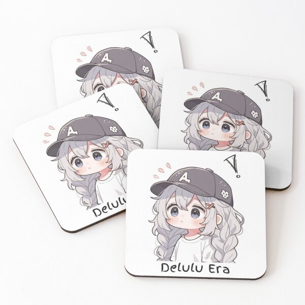 Item preview, DELULU ERA - ANIME GIRL WHIMSICAL DESIGN designed and sold by CholarCrafts.