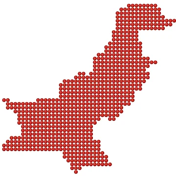 Artwork thumbnail, Pakistan Red Rhinestone by TheIconSmith