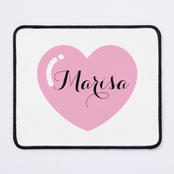 Item preview, Marisa Name with Pink Heart  designed and sold by Monika Howarth.