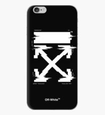Off-White Arrows Temperature Glitch (Dark) iPhone Case