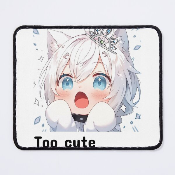 Item preview, TOO CUTE TO CARE - KAWAII NEKO GIRL designed and sold by CholarCrafts.