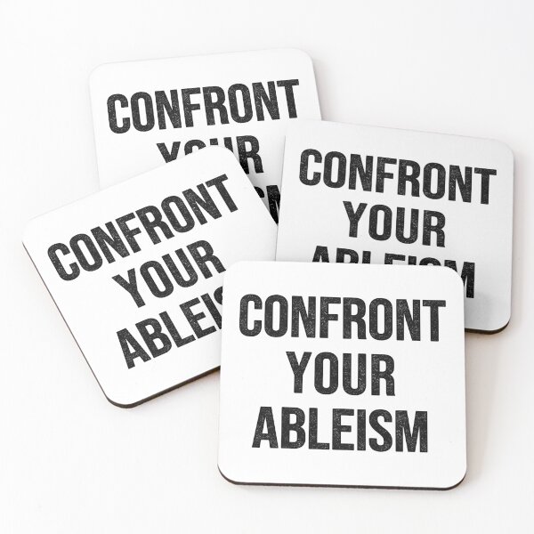 Item preview, Confront Your Ableism designed and sold by Easy-Teezy.