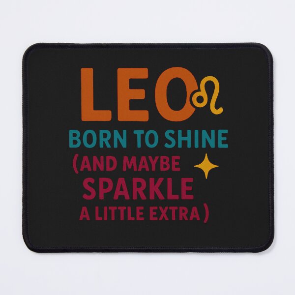 Item preview, Leo Personality Zodiac Quote designed and sold by PetalCraft.