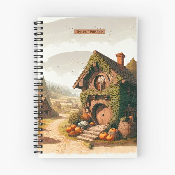 Item preview, The Hot Pumpkin Inn designed and sold by thewillownook.
