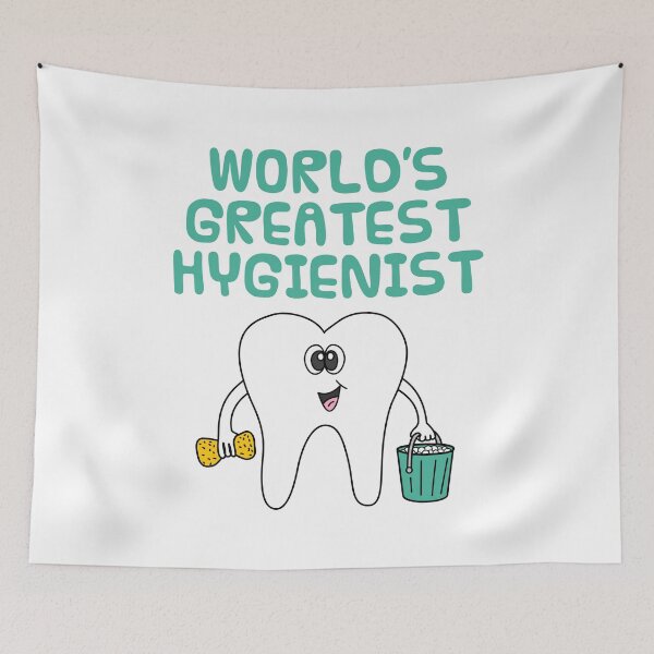 Item preview, World's Greatest Hygienist, Dental Nurse Dentist Funny designed and sold by doodlerob.