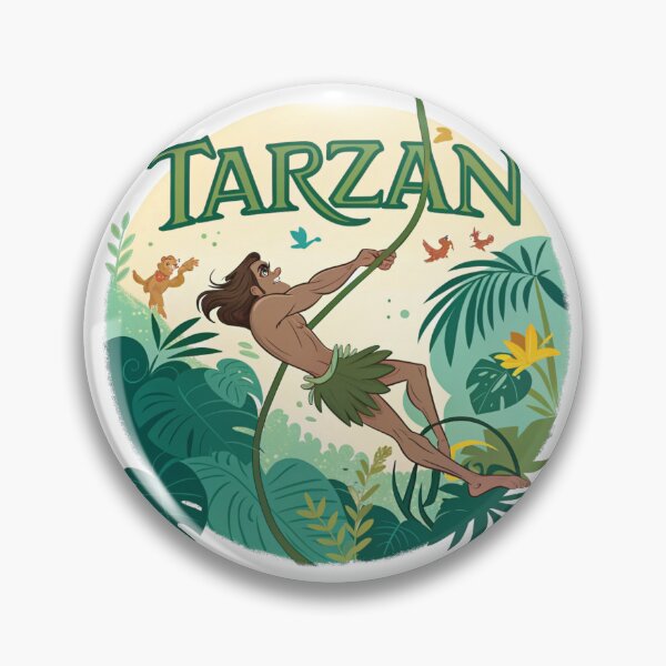 Item preview, Jungle Man Movie Poster designed and sold by ShepDesigns.