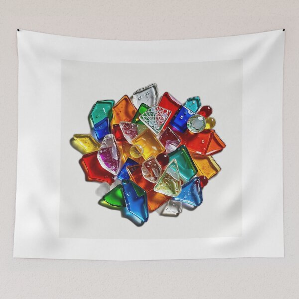 Item preview, Vibrant Stained Glass Shards designed and sold by sharon1210.