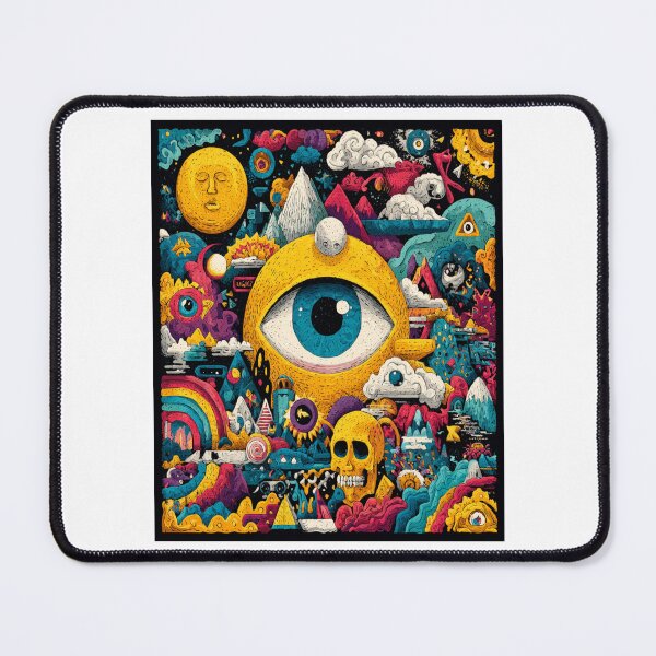 Item preview, Psychedelic Oddball: Mind-Melting Trip for Color-Hungry Souls designed and sold by Ignorant-Artist.