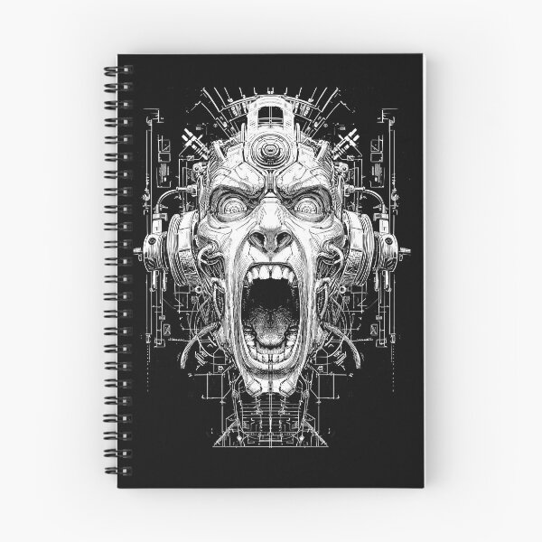 Item preview, Robot Screamer White designed and sold by Type2Design.