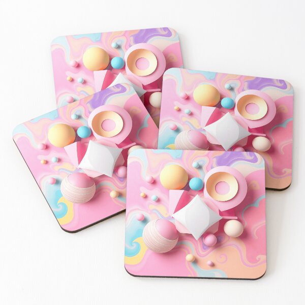 Item preview, Playful Pastel Geometric Art designed and sold by sharon1210.