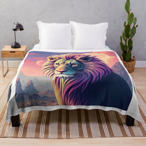 Item preview, Maori-Style Futuristic Lion Art designed and sold by sharon1210.