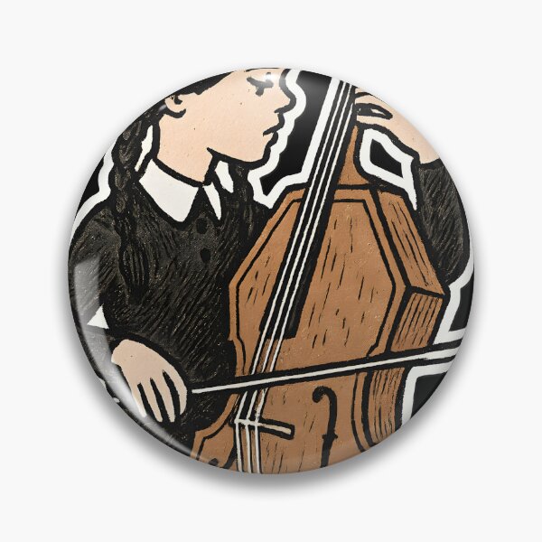 Item preview, Wednesday Cello Coffin Doodle designed and sold by shockSpot.