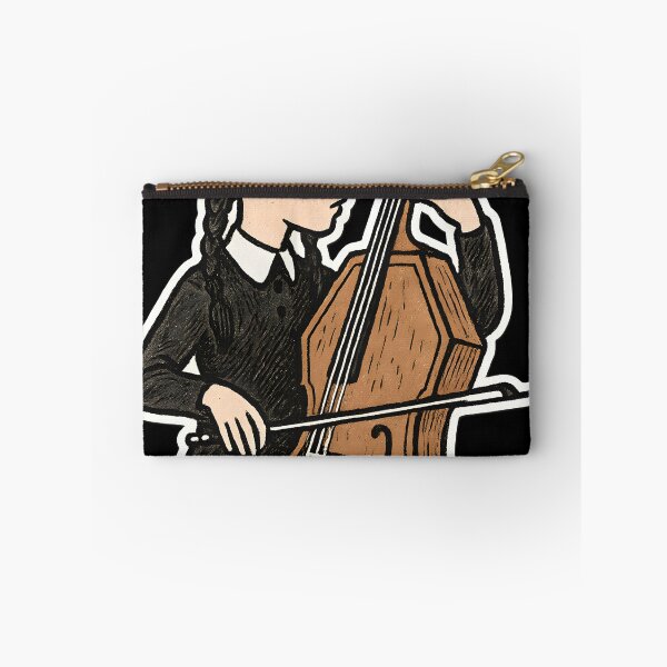 Item preview, Wednesday Cello Coffin Doodle designed and sold by shockSpot.