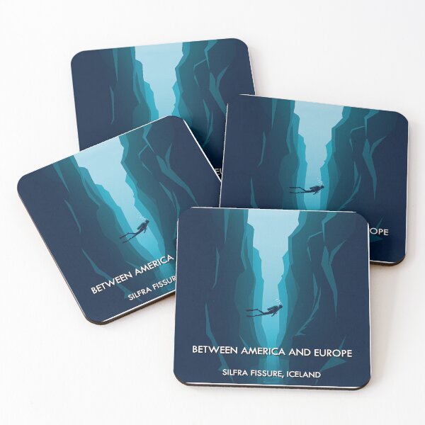Item preview, Between America and Europe – Silfra Fissure, Iceland (2) designed and sold by InkoraLab.