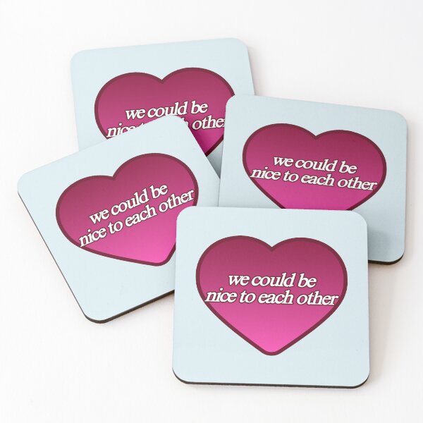 Item preview, Nice To Each Other - Olivia Dean Inspired Design | Reflective & Uplifting Art designed and sold by Mooongazer.