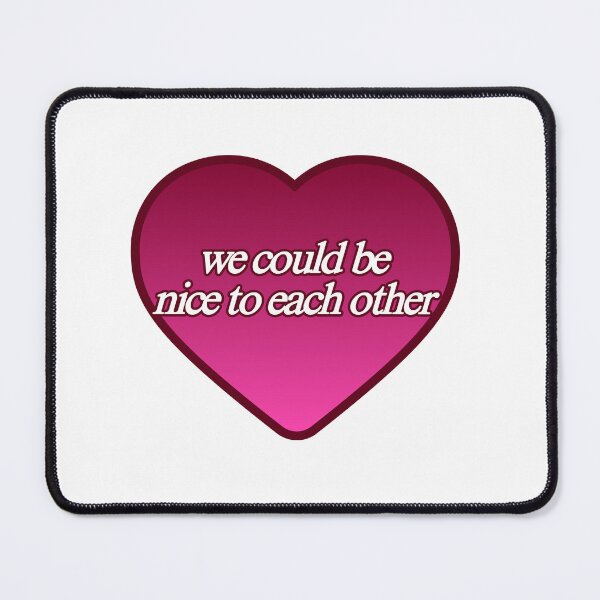 Item preview, Nice To Each Other - Olivia Dean Inspired Design | Reflective & Uplifting Art designed and sold by Mooongazer.
