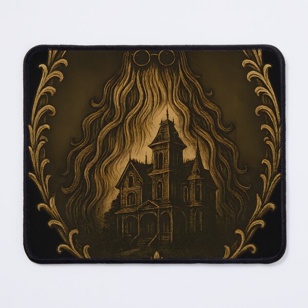 Item preview, Cousin Itt Mansion Crest designed and sold by shockSpot.