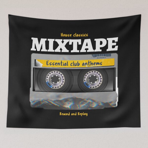 Item preview, House Classics Mixtape Essential Club Anthems designed and sold by rdxart.