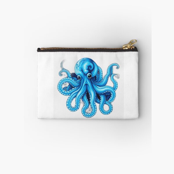 Item preview, Blue and Green Octopus Art designed and sold by sharon1210.