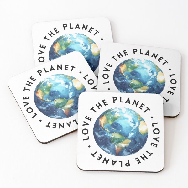 Item preview, Love the Planet T-Shirt – Earth Day Eco-Friendly Design for Nature Lovers designed and sold by Mindsafe8.