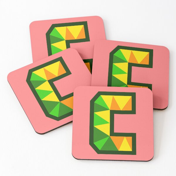 Item preview, My Type “C” Letter in Citrus Theme designed and sold by Artwork by Daniel Adams.