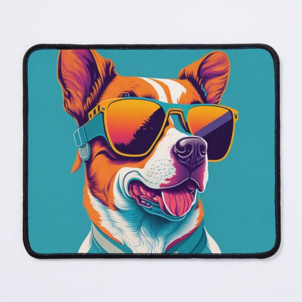 Item preview, Cool dog digital artwork designed and sold by VirtualPalette.