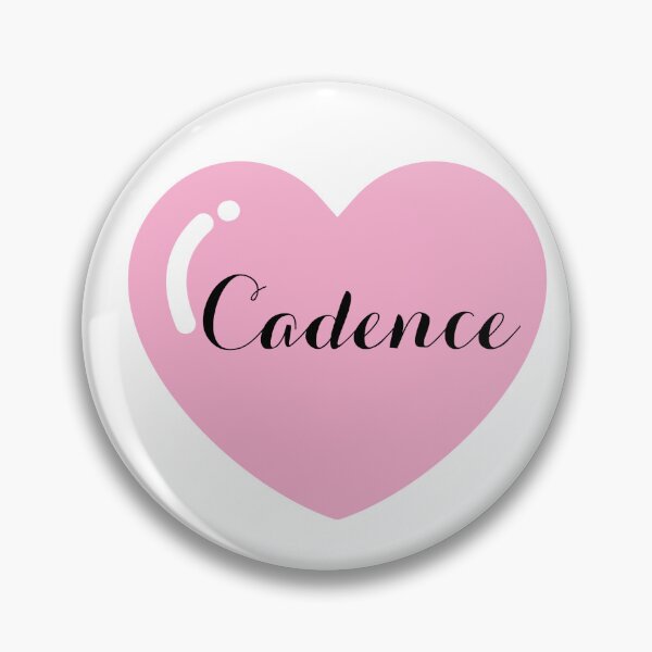 Item preview, Cadence Name with Pink Heart  designed and sold by Monika Howarth.
