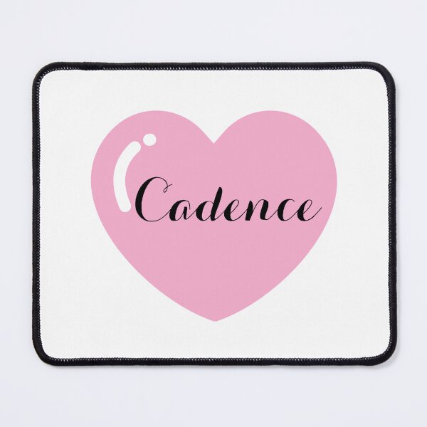 Item preview, Cadence Name with Pink Heart  designed and sold by Monika Howarth.