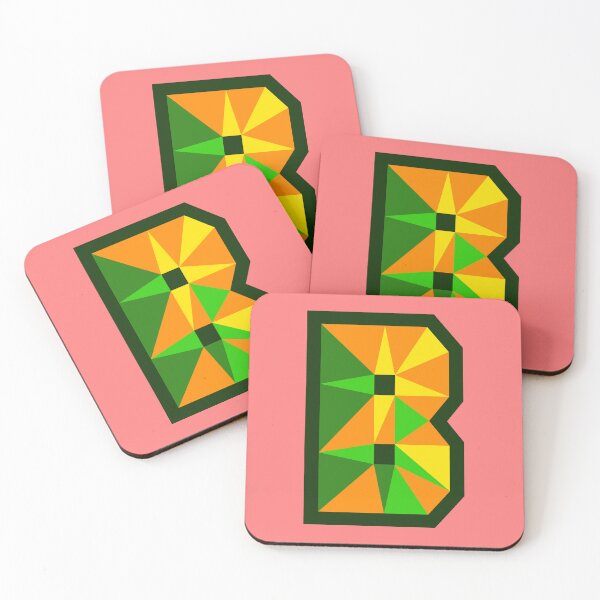 Item preview, My Type “B” Letter in Citrus Theme designed and sold by Artwork by Daniel Adams.