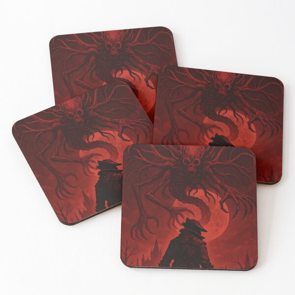 Item preview, Hunter and the blood moon designed and sold by ManateeMerchy.