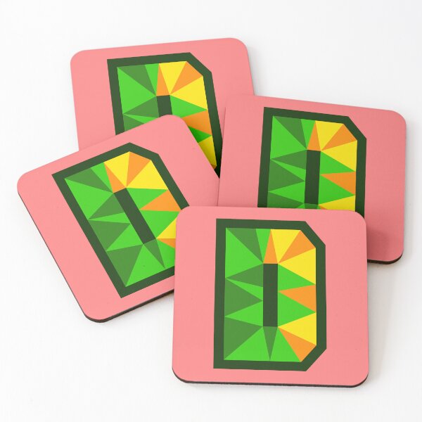 Item preview, My Type “D” Letter in Citrus Theme designed and sold by Artwork by Daniel Adams.