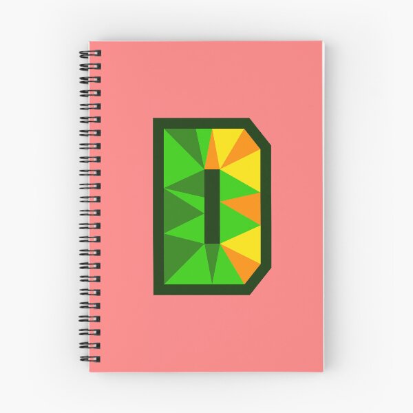Item preview, My Type “D” Letter in Citrus Theme designed and sold by Artwork by Daniel Adams.
