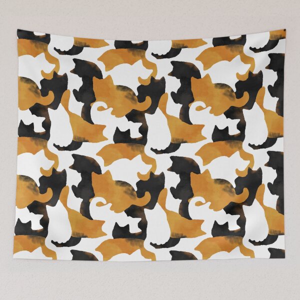 Item preview, Calico Cat Camo  designed and sold by Perrin Le Feuvre.