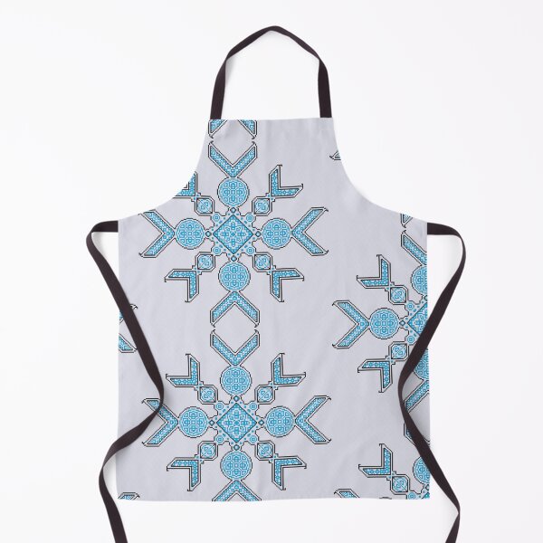 Item preview, Blue Cross Stitch Snowflake designed and sold by FlyingJackalope.