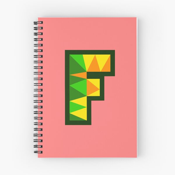 Item preview, My Type “F” Letter in Citrus Theme designed and sold by Artwork by Daniel Adams.