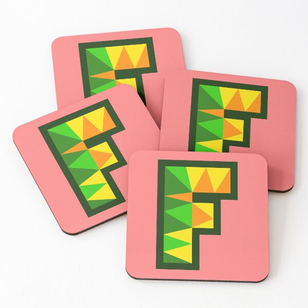 Item preview, My Type “F” Letter in Citrus Theme designed and sold by Artwork by Daniel Adams.