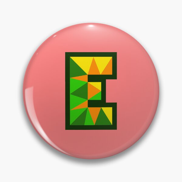 Item preview, My Type “E” Letter in Citrus Theme designed and sold by Artwork by Daniel Adams.