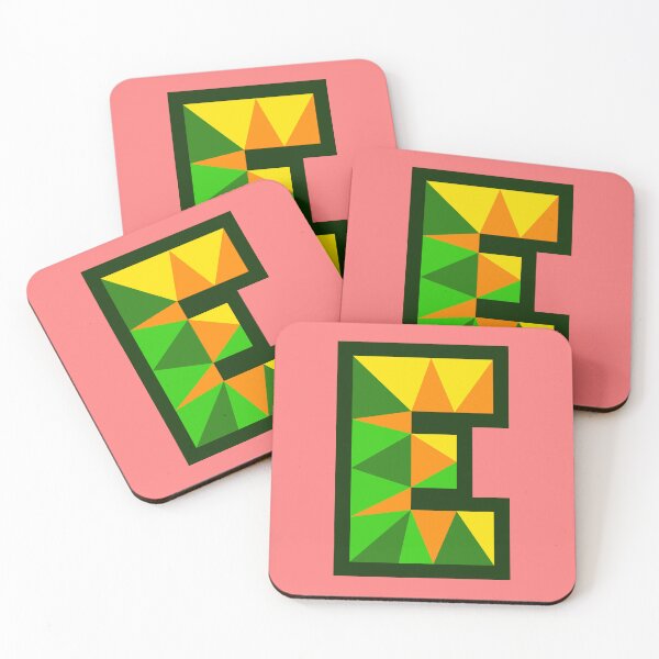 Item preview, My Type “E” Letter in Citrus Theme designed and sold by Artwork by Daniel Adams.