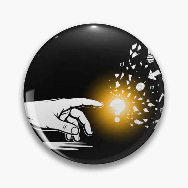 Item preview, Question Everything: The Courage to Inquire designed and sold by MetaMind-Studio.