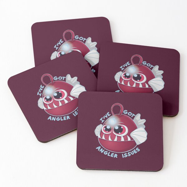 Item preview, Cute Cartoon Anglerfish with Text designed and sold by ChantellaGF.