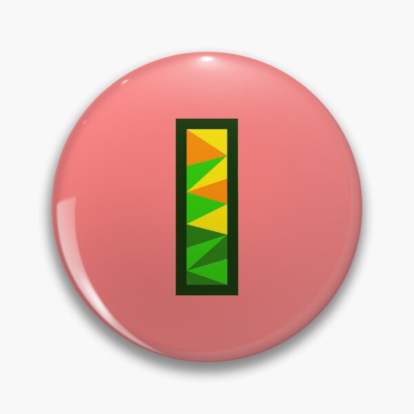 Item preview, My Type “I” Letter in Citrus Theme designed and sold by Artwork by Daniel Adams.