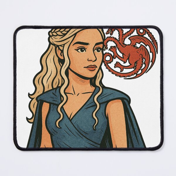 Item preview, Daenerys Targaryen Retro Comic Art designed and sold by ApneaStore.