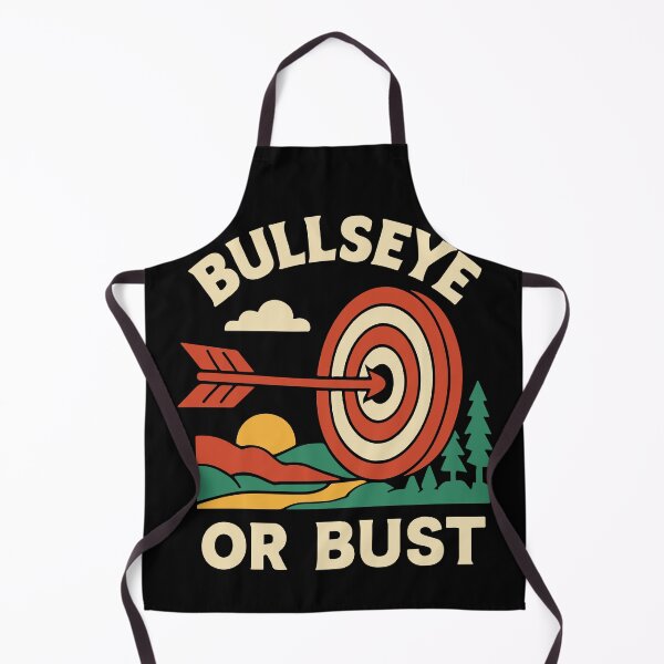 Item preview, Bullseye Or Bust Archery Bow Funny Archer designed and sold by LuminOrb.