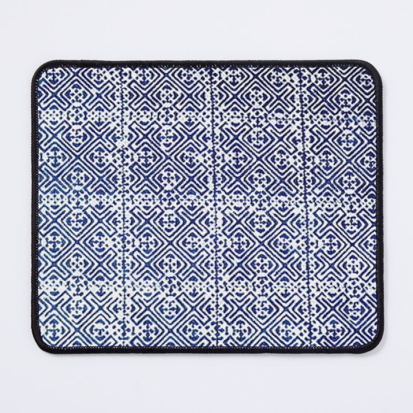 Item preview, Indigo Tribal Geometric Pattern – “Khajua” Cultural Design Inspired by Mountains & Nature designed and sold by PimTribe.