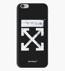 Off-White Brushed Arrows (Dark) iPhone Case