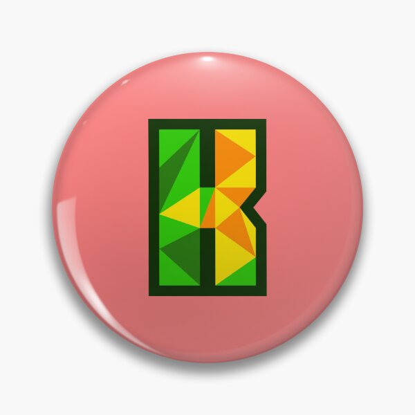 Item preview, My Type “K” Letter in Citrus Theme designed and sold by Artwork by Daniel Adams.