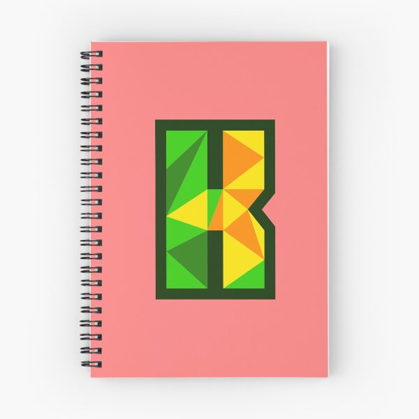Item preview, My Type “K” Letter in Citrus Theme designed and sold by Artwork by Daniel Adams.
