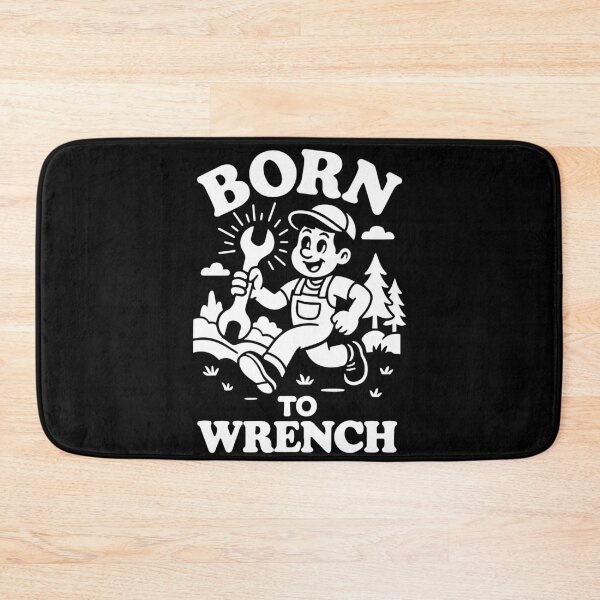 Item preview, Born To Wrench Garage Mechanic Funny Saying designed and sold by LuminOrb.