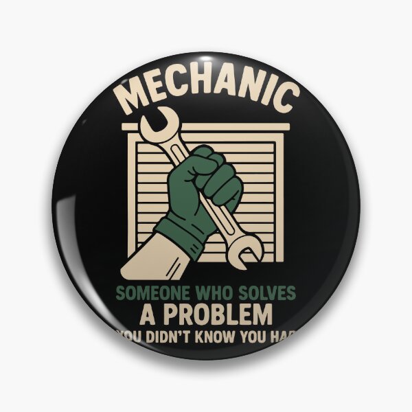 Item preview, Mechanic Problem Solver Garage Funny Saying designed and sold by LuminOrb.