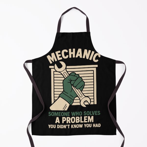 Item preview, Mechanic Problem Solver Garage Funny Saying designed and sold by LuminOrb.